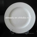 atacado placa rasa chinesa, placa de jantar porcelana branca